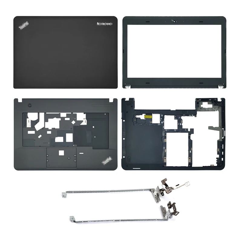 

NEW For Lenovo Thinkpad E431 E440 Series LCD Back Cover/Front Bezel/Hinges/Palmrest/Bottom Case/Bottom Door Cover No Touch Black