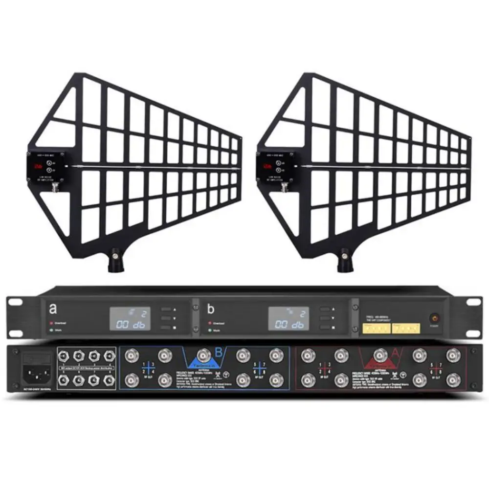 

UA80 Voxfull Original Signal Booster Amplifier Professional Microphone Antenna Distribution System For Wireless Microphone