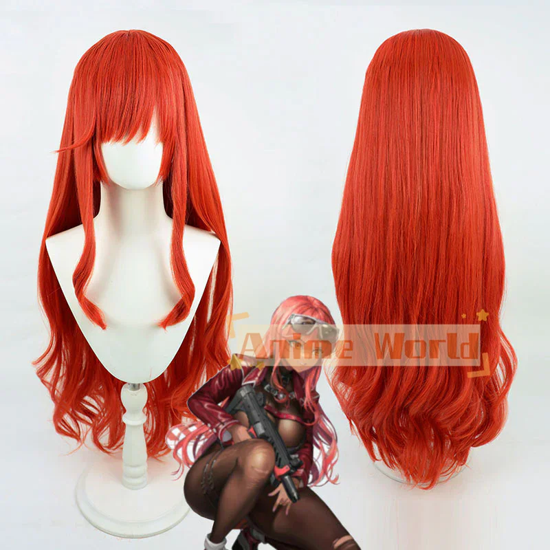 

Goddess of Victory: Nikke Volume Cosplay Wig Synthetic Hair Halloween Role Play Party Carnival Wig Cap