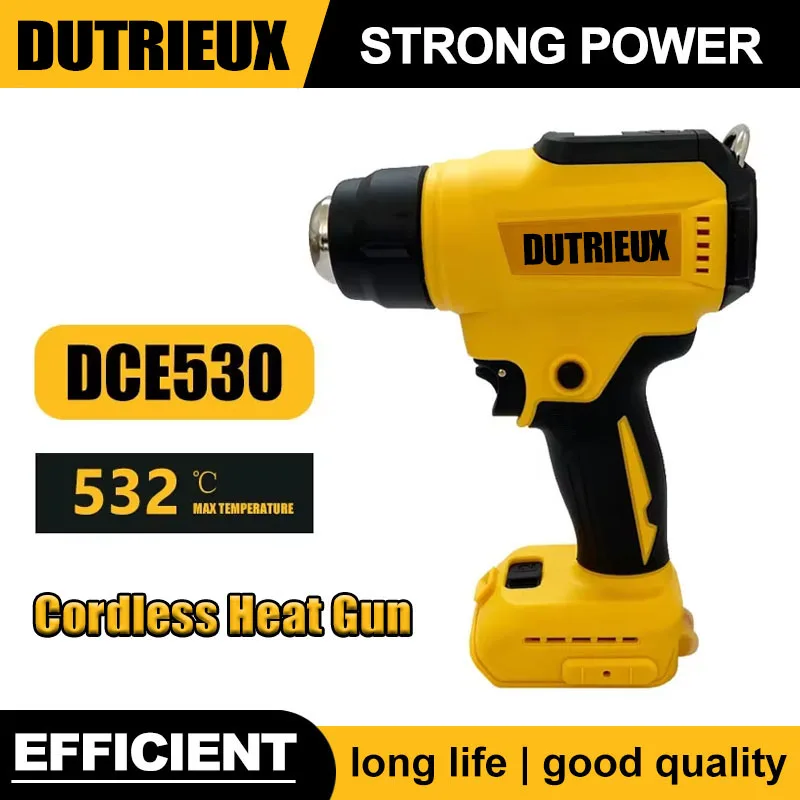 

Dewalt DCE530 300 Вт беспроводной тепловой пистолет высокой мощности сварочный тепловой вентилятор инструмент для термоусадочной упаковки для батареи Dewalt 20 В