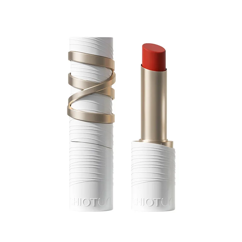 

YY Silk Mist Lipstick Matte No Stain on Cup Retro Minority Genuine Lipstick Sunset Latte