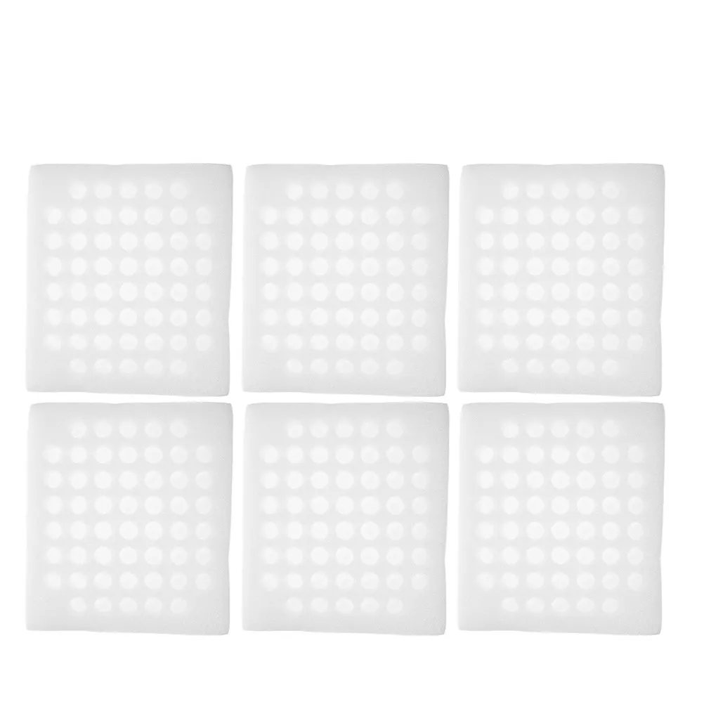 

Набор из 6 портативных пенопластовых контейнеров для перепелов, многоразовые, ударопрочные, для хранения в холодильнике и кемпинга