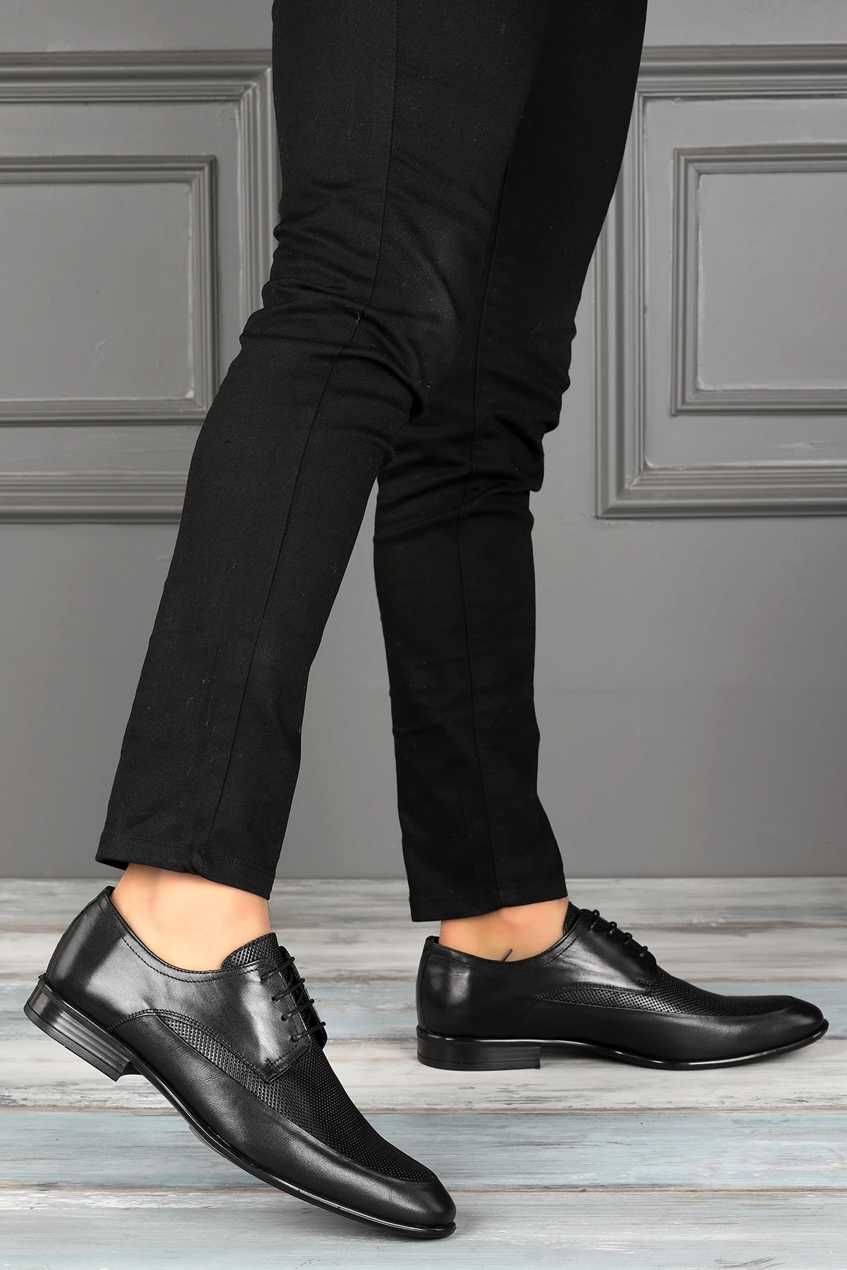 

Nevzat hhre 1907% leather Pvc sole casual classic men's shoes