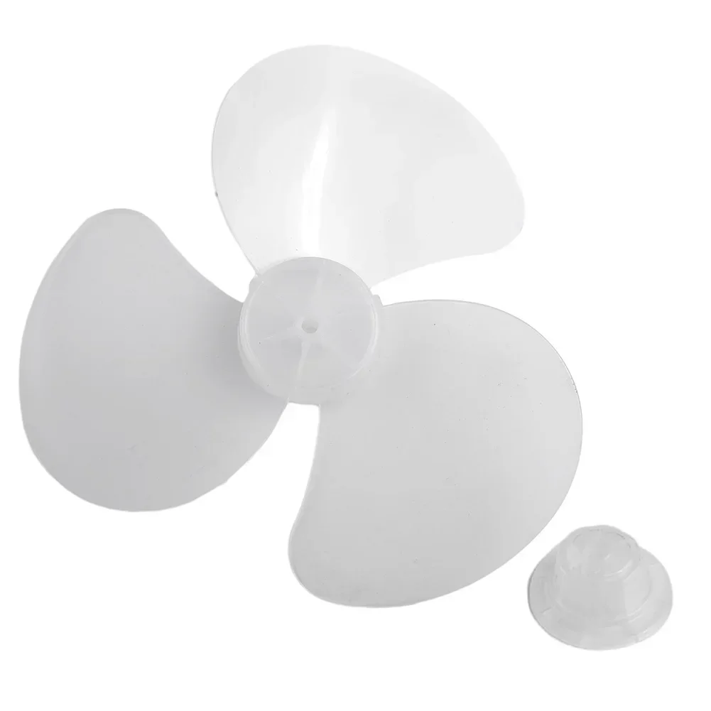 Plastic Fan Fan Blade General Accessories Household Plastic Fan Blade Table Fanner With Nut Cover 16 Inch 3 Leaves