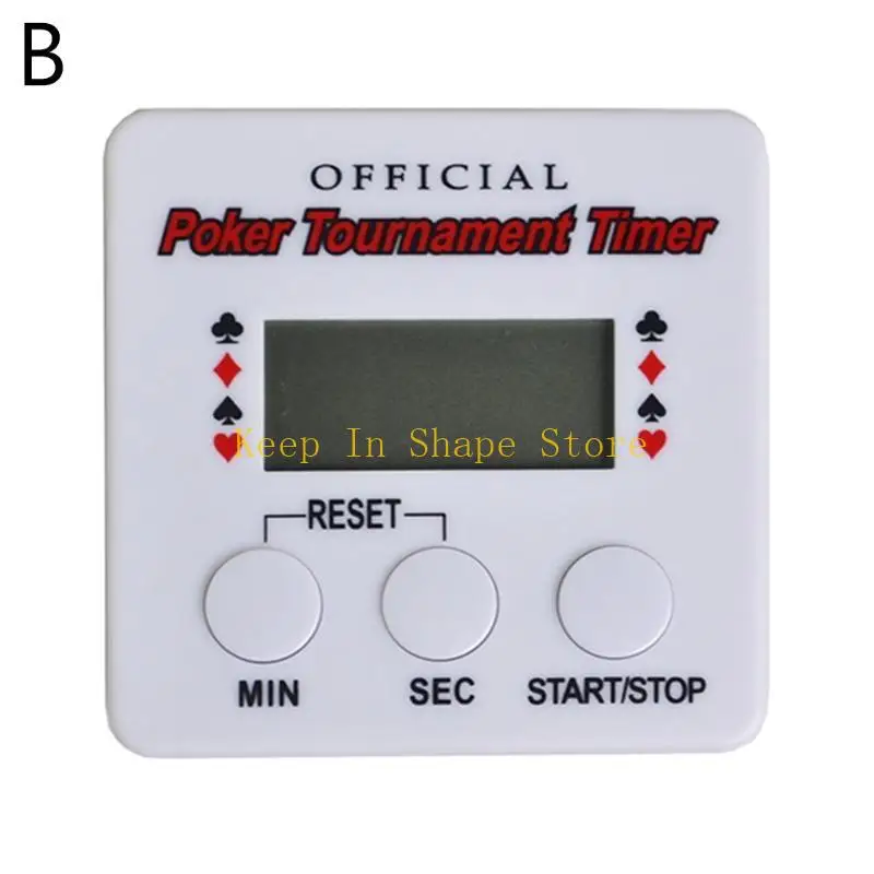 U1JC Holdem Tournament Clock Easy Timer Professional Digital Dealer Timer