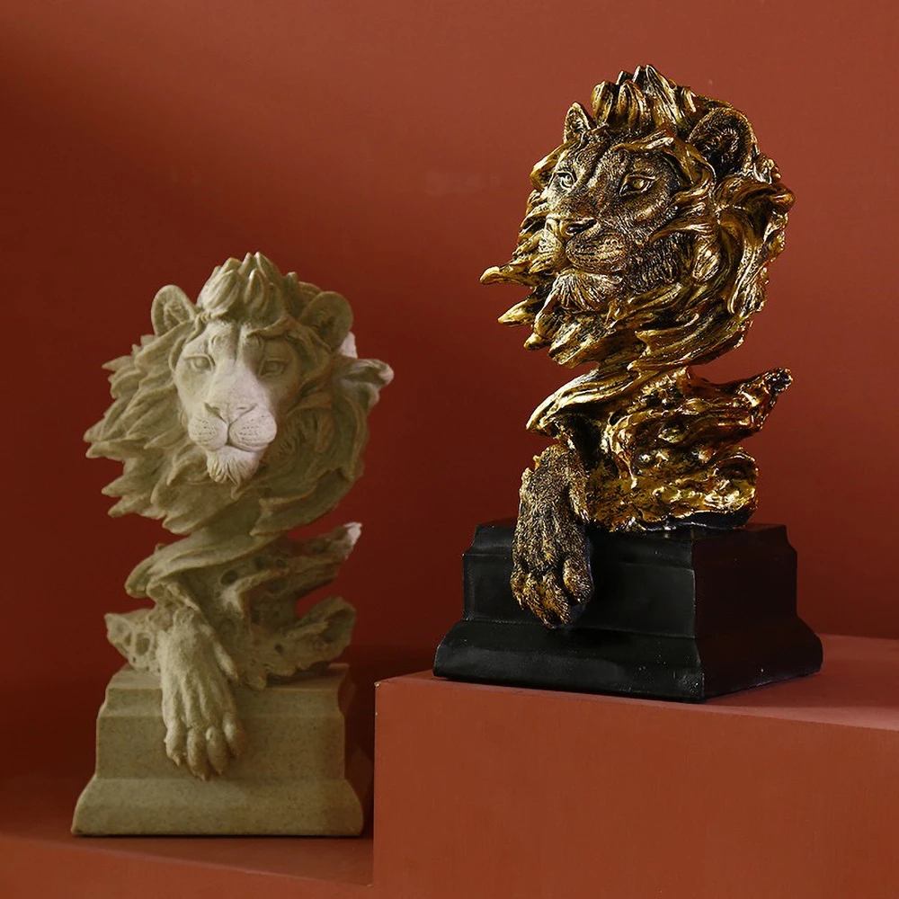 Majestic Lion Head Resin Sculpture: Real-Life Insights from Someone Who Installed It in Their Historic Home