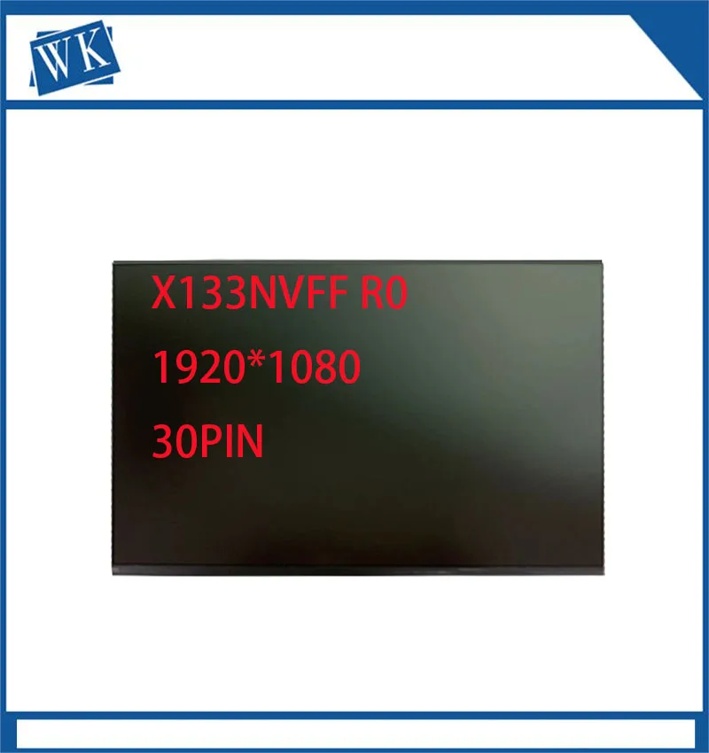 

X133NVFF R0 matris LCD ekran/Laptop LCD ekranı/olmayan dokunmatik ekran FHD 1920x1080 30Pin konektörü