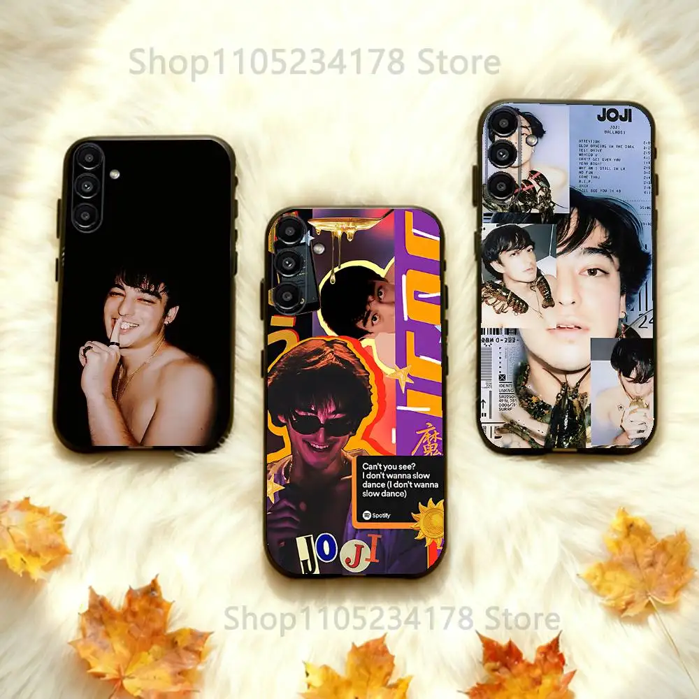 

J-Joji San Singer For Samsung Galaxy A73,52,32,71,41,53,31,72,22,5G,J7,Note,8,9 Soft Black Dust-proof Cover