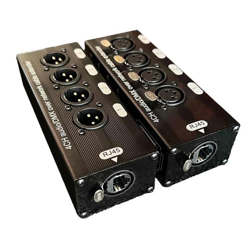 Snake 4 Channel 3Pin Multi Networking Breakouts for Stage Recording Studio Female&Male Cable Extenders