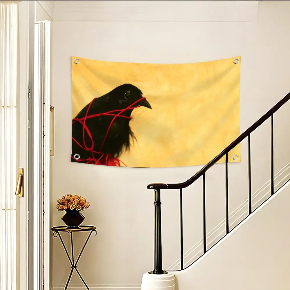 Indie Rock Death Cab for Cutie band Flags Custom Camping Outdoor Garden room Decor Backdrops Wall Art Family Gifts