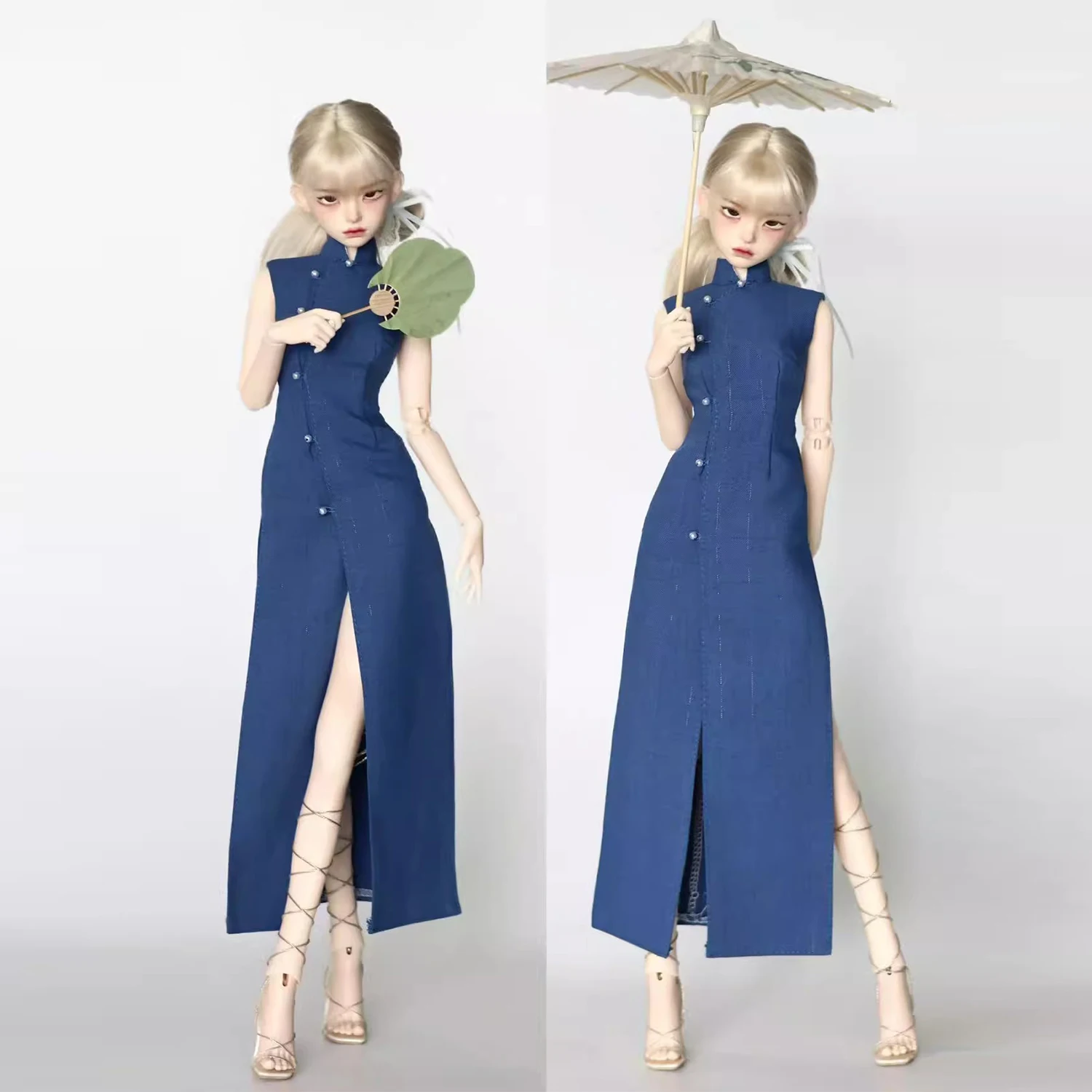 1/4 Vestiti per bambole BJD fatti a mano Qipao WYF4-033 Abiti Abiti e accessori cinesi personalizzati