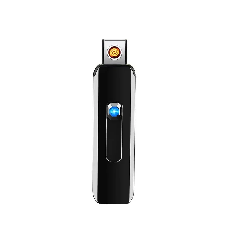 Electric USB Rechargeable Portable Windproof Smoking Accessories Tools Lighters  Usb Rechargeable Electric Lighter