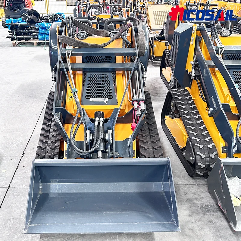 

Быстрая доставка Мини-погрузчик Высокоэффективный мини-погрузчик с бортовым поворотом для продажи