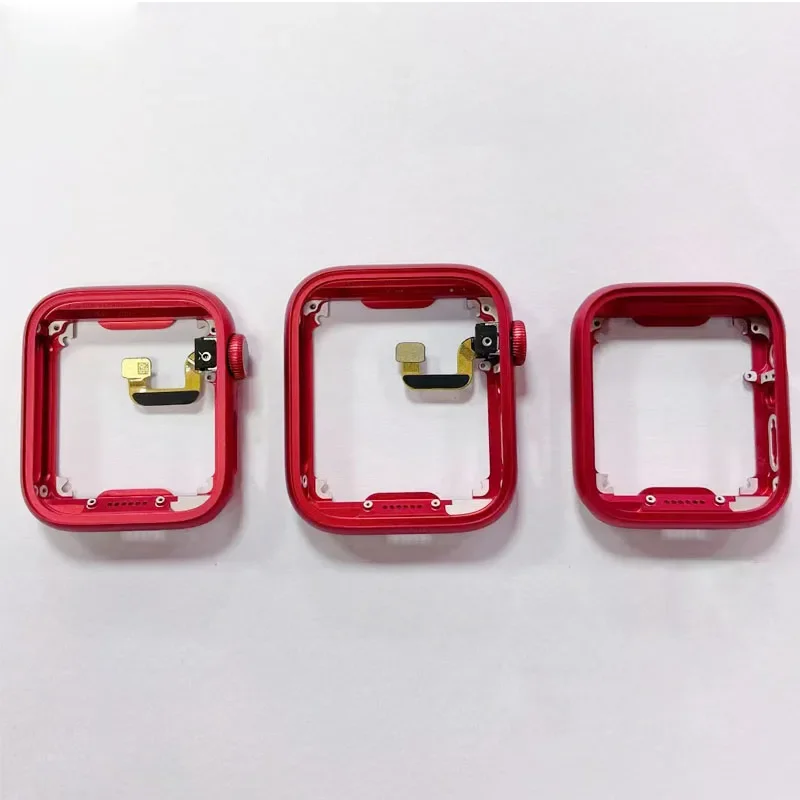 

High-quality Housing Middle Frame With Digital Crown Power Button Speaker Flex Cable Assembly For Apple Watch Series 4 5 SE 6