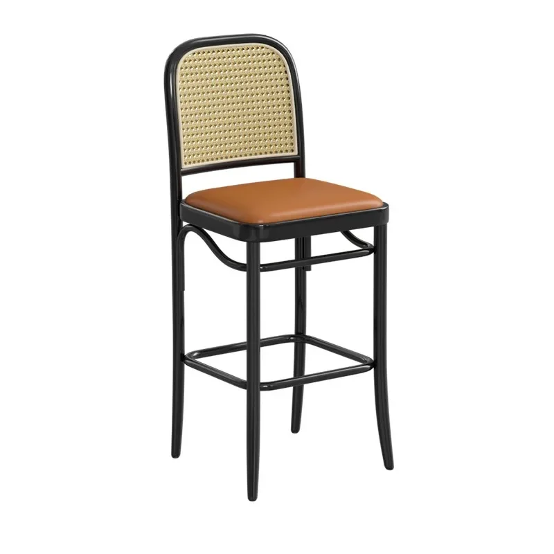 Bar coffee shop rattan bar chair theme restaurant bar tea restaurant sofa table and chair hamburger shop milk tea shop booth