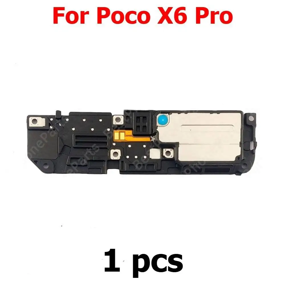 Loudspeaker For Xiaomi Poco X6 Pro X6Pro Loud Speaker Buzzer Ringer Sound Module Mobile Phone Spare Parts