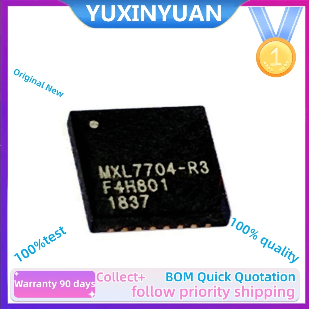 1PCS 100% New Original   MXL7704-P4 7704-R3 QFN-32 Chipset IN Stock100%Test