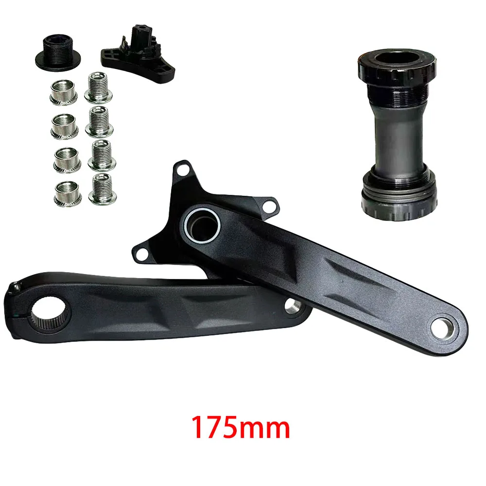 Kinderfahrrad-Kurbelgarnitur 114/127/135/140/152/160/165/175mm 104mm BCD MTB Mountainbike-Kurbel Kinder-Faltrad 1x Kurbelgarnitur – Detail 13