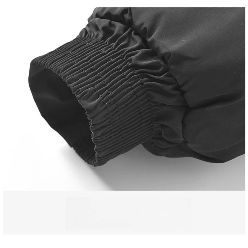 2025 Winter Fleece Warm Parka Men's Trendy Retro Thick Wool Lined Padded Jacket high quality Detachable Hooded Cold-proof Coat