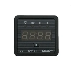 1 PCS Digital Display Meter Voltmeter Tester Multimeter ABS Display Meter Voltmeter Gv13t Ac220v Ac380v Generator Accessories