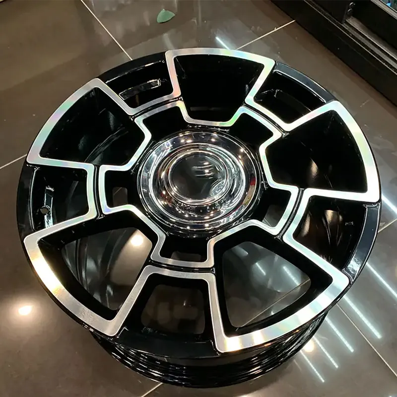 

RCSR New Designed Monoback Black 17 18 19 20 Inch 5-hole Wheel Hub 5x120 5x114.3 for SUV Toyota Sequoia Chevrolet Suburban