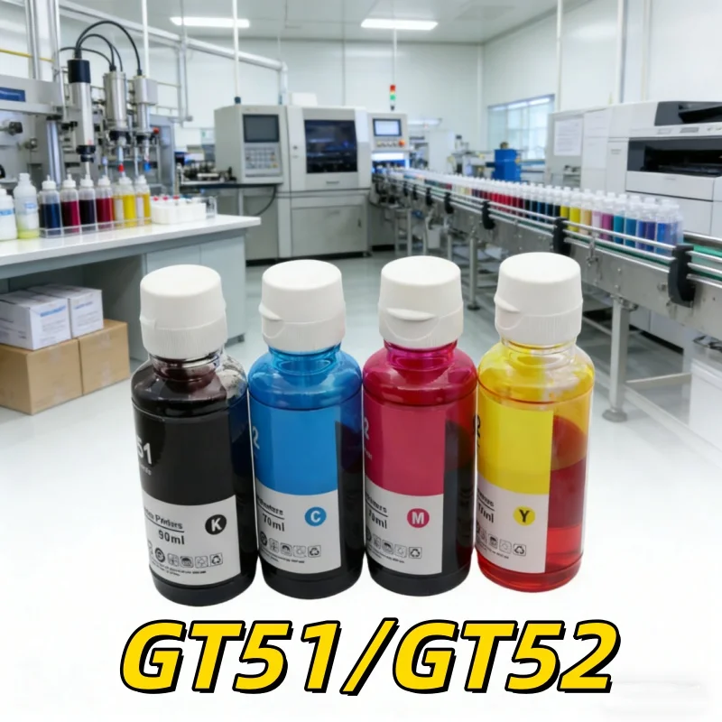 

Запасной резервуар с красящими чернилами, совместимый с резервуаром 450 455 500 510 515 для принтера HP Smart Tank 516 519 530 559 570 610 615 651 GT51 GT52