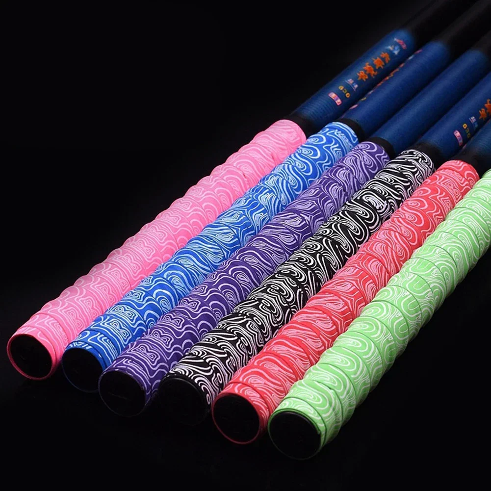 Anti-Slip Tennis Badminton Squash Racquet Over Grip Tape Overgrip Sweatband Bicycle Handle Insulation Protect Racket Grip Band