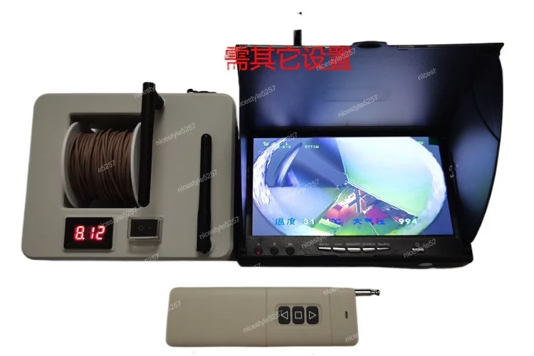 High Definition Detector 7 Inch LCD 5.8G Deep Viewing Remote Control Underwater Camera