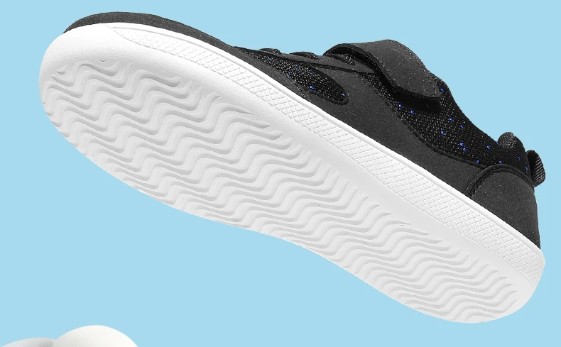 Kleines großes Kind, breite Barfußschuhe, Jungen und Mädchen, minimalistische Turnschuhe, Kinder-Wanderschuhe, Skate, flach, leicht, rutschfest, natürlich – Detail 5