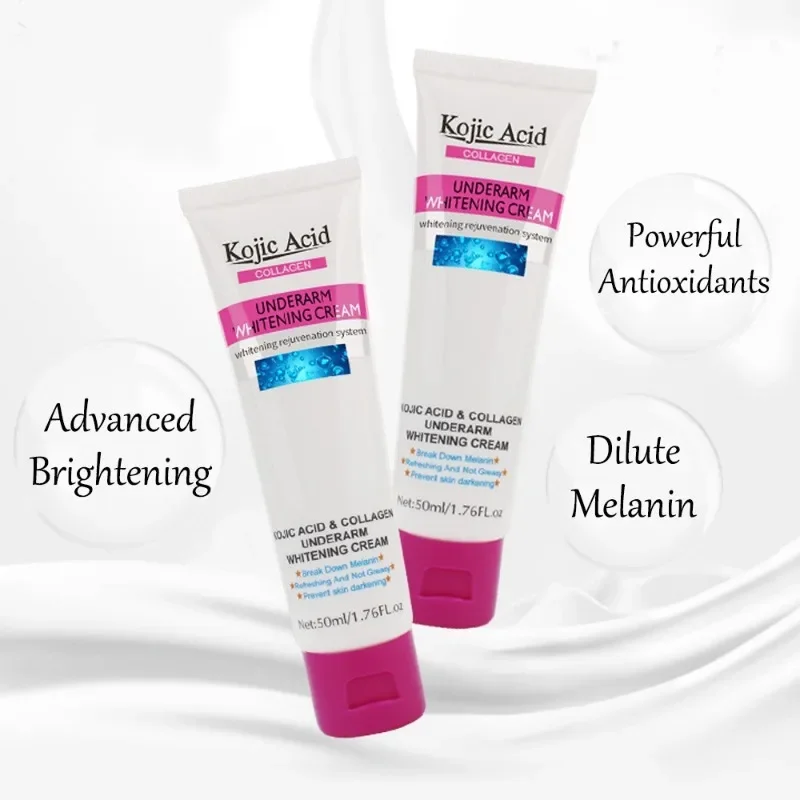 Kojic Acid Brightening Cream Private Parts Lightening Emulsion Intimate Area Knuckles Fast Brighten Cream Body Skin Care