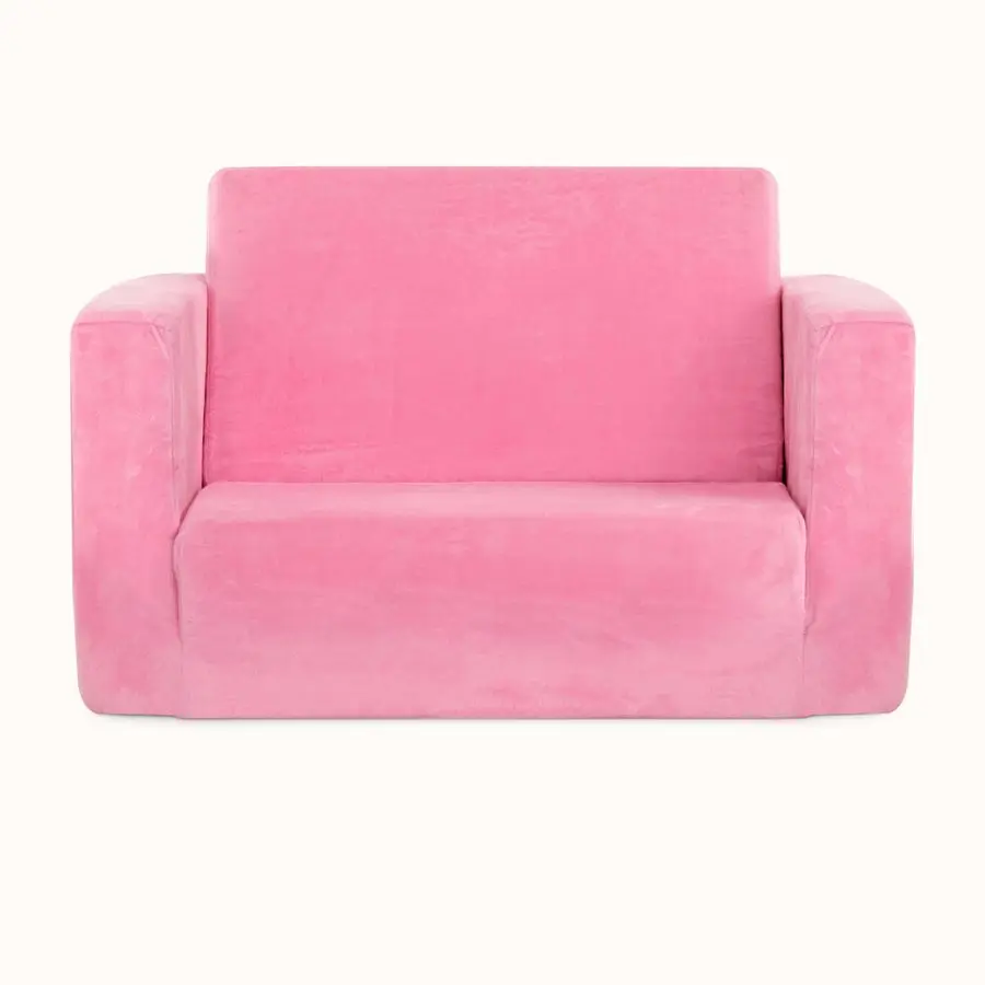 

Nestle Kids, Cozy Single Seater, 2in1 Convertible Chaise Lounger, HighDensity Foam, Sofa Bed Couch, MachineWashable Fabric Cover