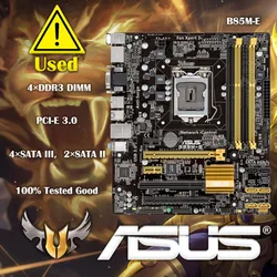 Asus B85M-E płyta główna B85 gniazdo LGA 1150 i7 i5 i3 DDR3 32G SATA3 USB3.0 Micro-ATX