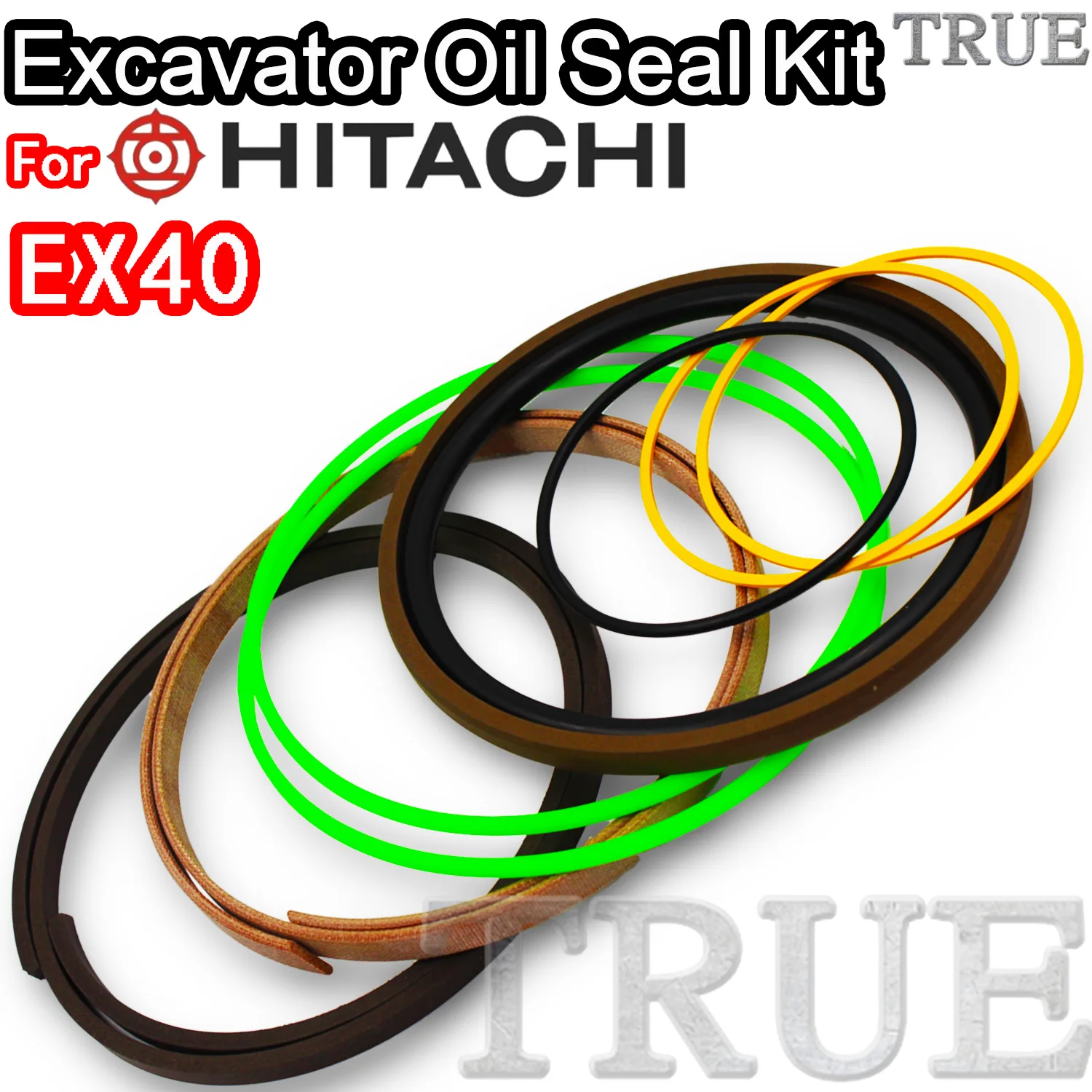 For EX40 Hitachi Oil Seal Excavator Repair Kit MOTOR Piston Rod Shaft Replacement Dust Bushing FKM High Quality Control Blade