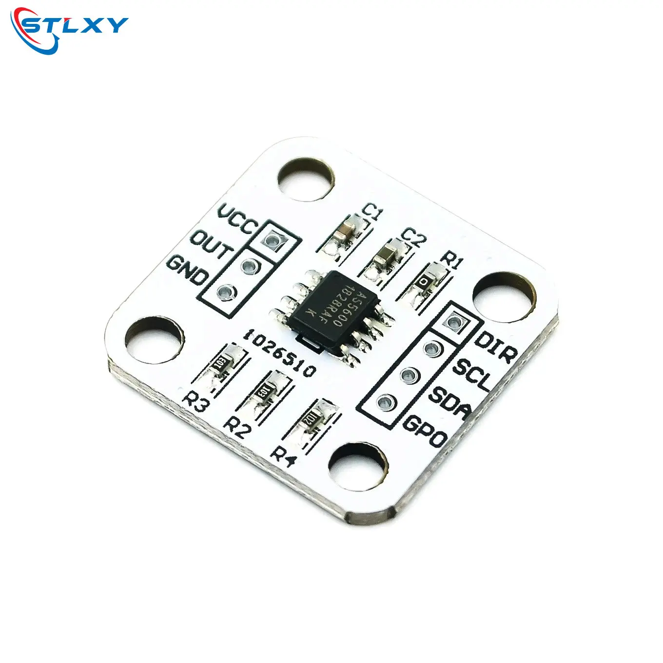 AS5600 magnetic encoder magnetic induction angle measurement sensor module 12bit high precision