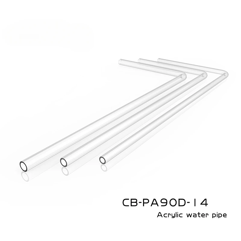 CB-PA90D-14 90 degree acrylic PETG transparent hard 14MM 10 * 35CM, 20 * 50CM