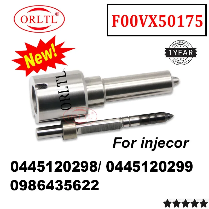 

ORLTL FOR 0445120298 0445120299 0986435622 0 445 120 298 0 445 120 299 F00VX50175 New Fuel Pump Injector Nozzle