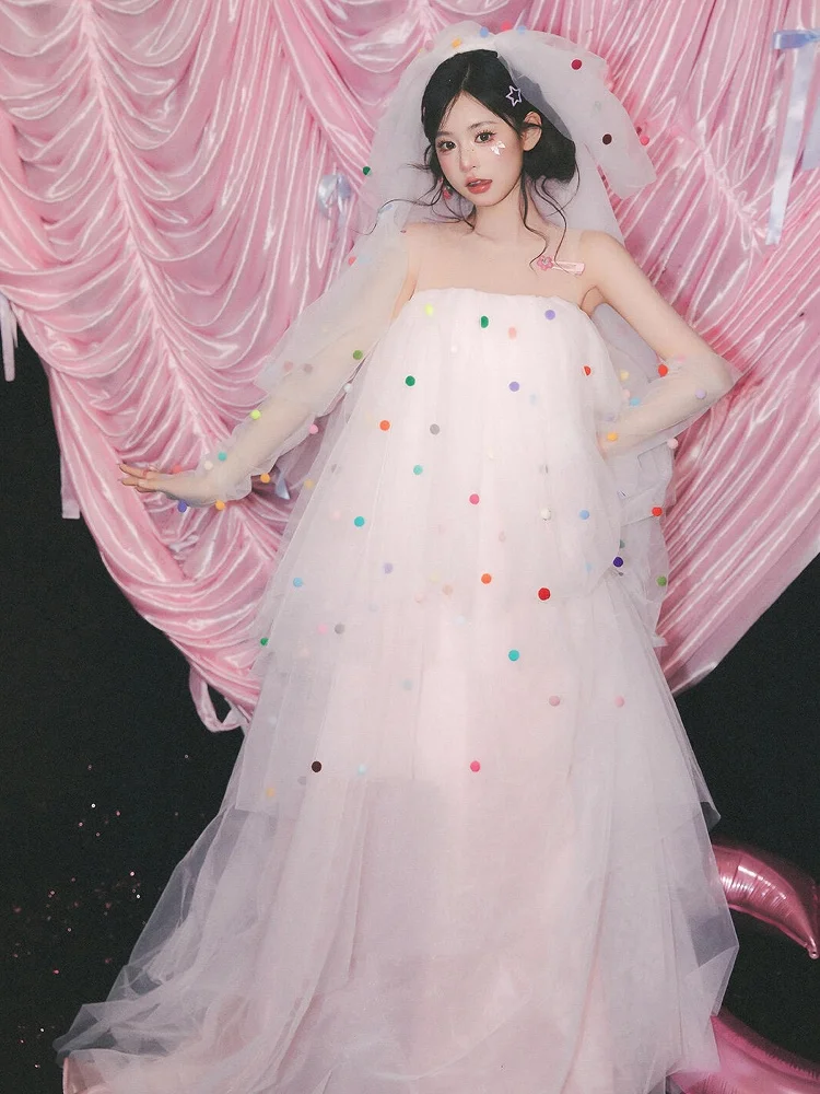 

Свадебное платье в стиле принцессы, женское, новинка 2026 года, Dopa Wind, для дня рождения, высококлассное, индивидуальное, для помолвки, с длинной юбкой