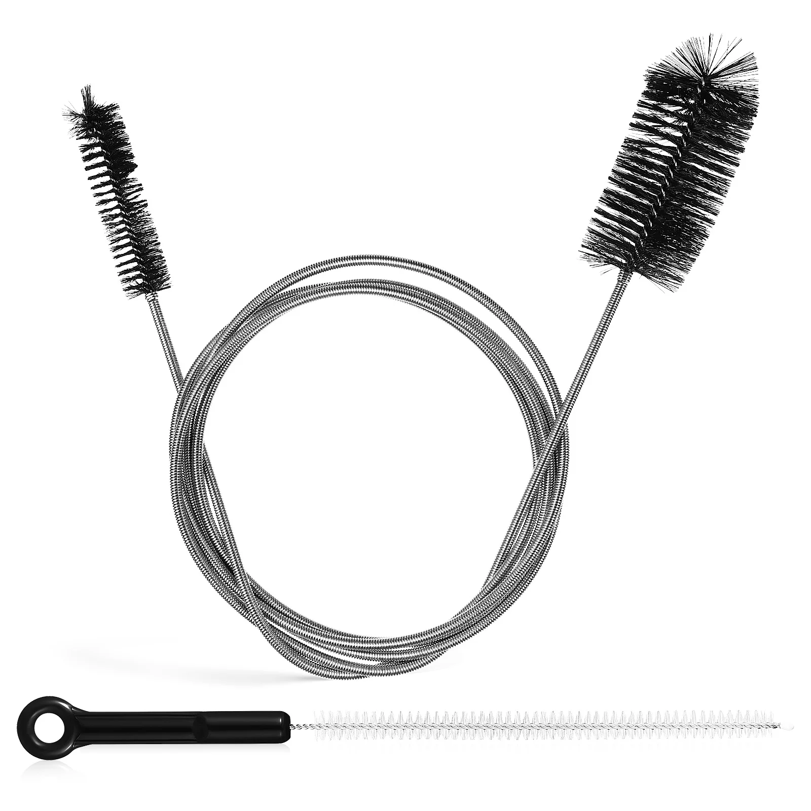 Plumbing Tools Cleaning Brush Hose Cleaner Pipe For Sink Drain Double Ended Straw