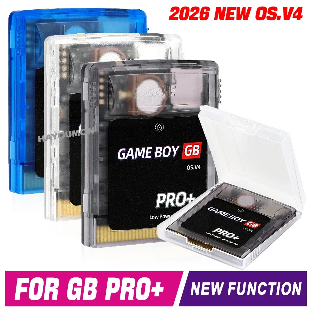 

All 2000IN1 GAME PRO+ Game Card Cartridge for GBC/GBA/GB Retro Collection with One Button Reset Function 2026 NEW