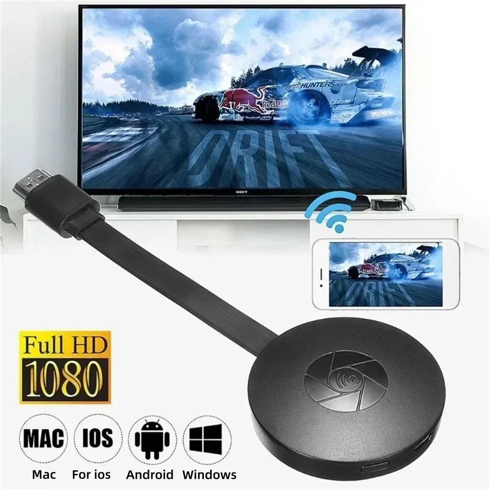 1080p g2 wifi dongle receptor de exibição wi-fi para exibição hdmi portátil miracast dongle para projetor tv android ios tela espelho