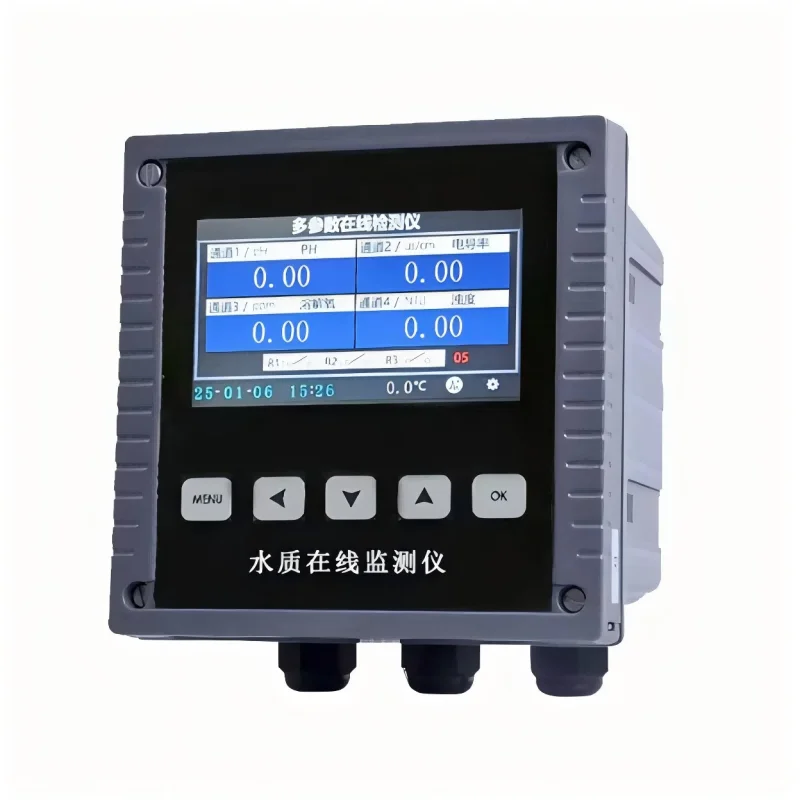 

Online Water Quality Analyzer For Multiple Parameters Connect Four Sensors Industrial Detection