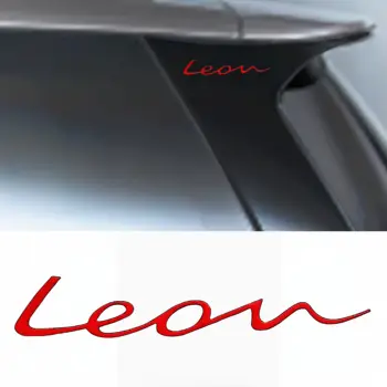 4ks/sada samolepek s emblémem pro SEAT Leon FR MK1 MK2 MK3 na vnější zrcátko, dveře 8 nejlepší prodej logo Seat Leon FR - №4