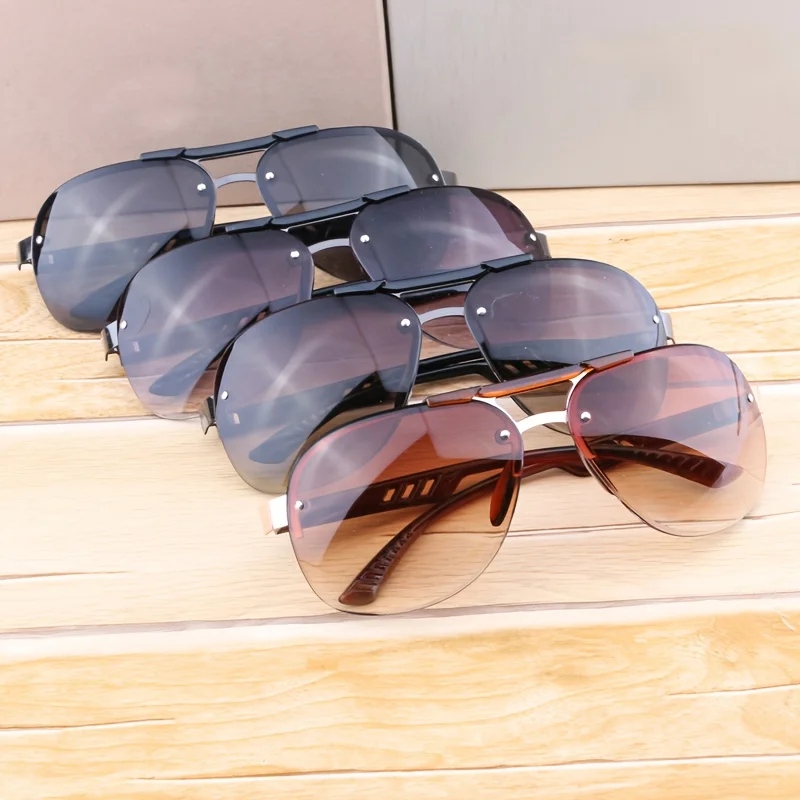 Mode Vintage Gradient Aviator Sonnenbrille Männer Frauen Angeln Fahren Sonnenbrille Retro UV400 Brillen