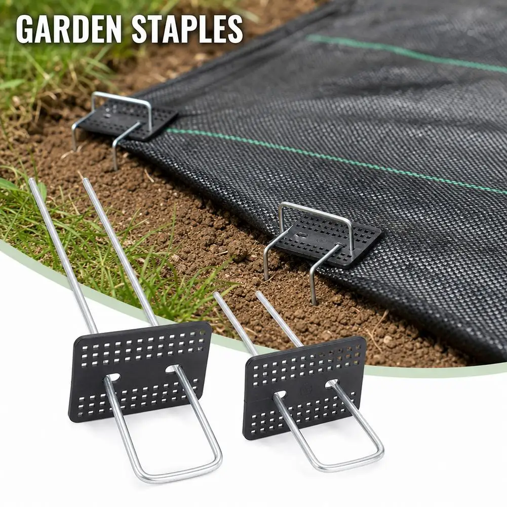 Galvanized Steel Wire U-Shaped Ground Nail Insect Proof Net Fixing Nail Grass Suppression Cloth Nail for Fake Lawn