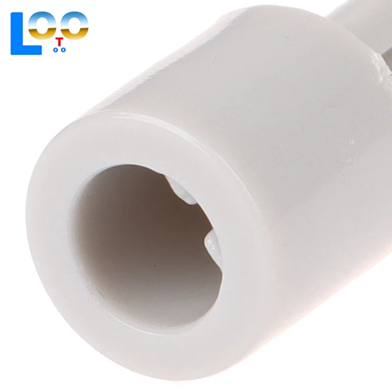 2/4 قطعة خلاط الجهد إطالة رمح البلاستيك الرمادي تمديد رمح