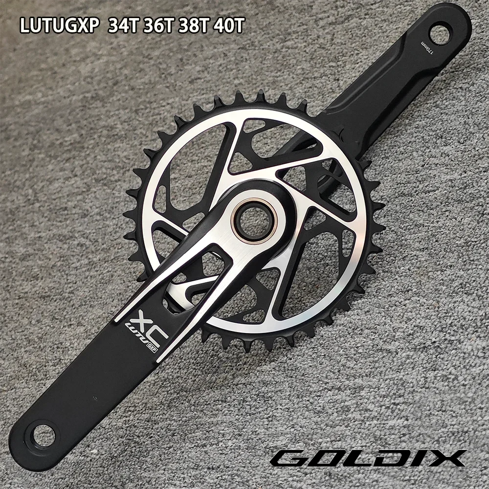 GOLDIX MTB クランクセット 170/175 ミリメートル SL 3 ボルト