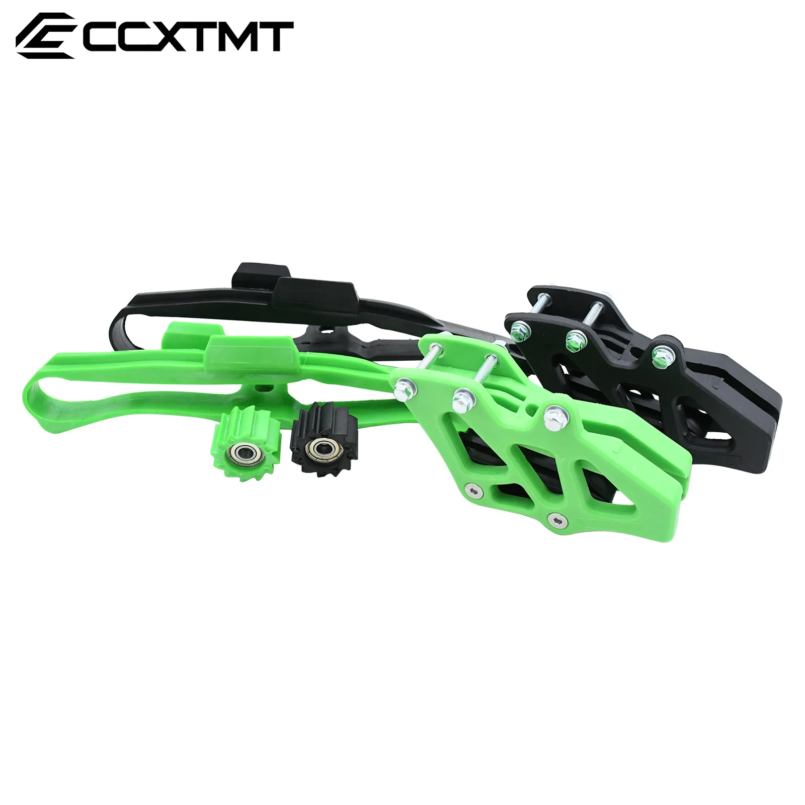 Motorcycle Chain Guide Guard Swingarm Roller Sprocket Protector For Kawasaki KX250F KX450F KLX450R KXF250 KXF450 KX 250F 450F