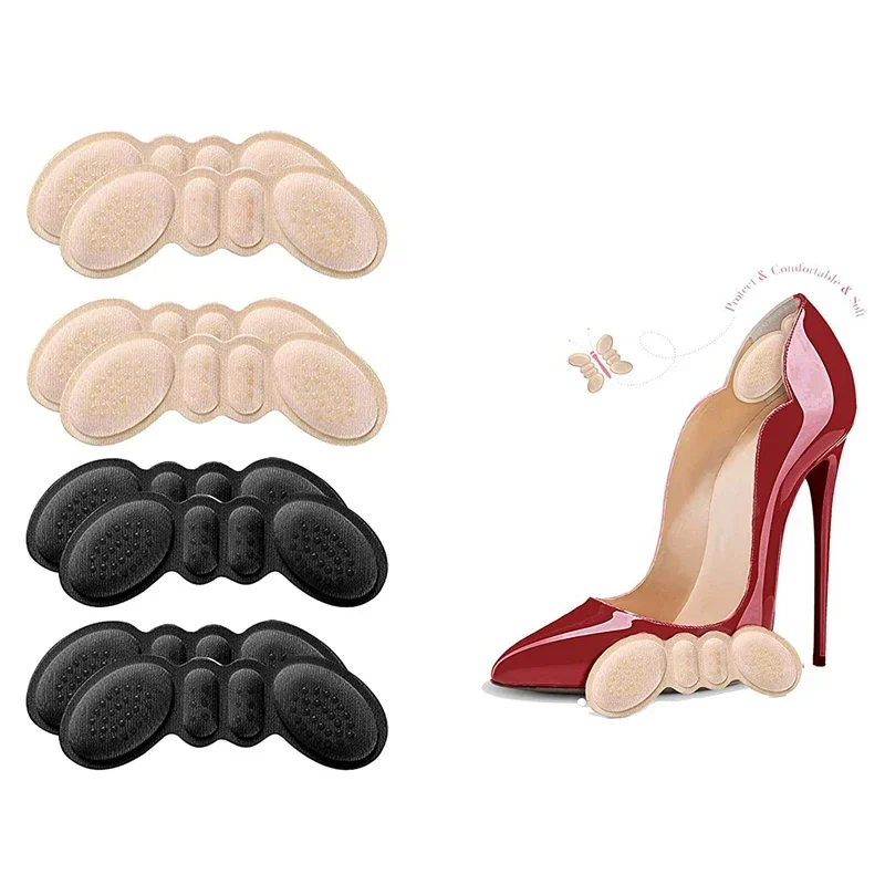 High Heels Heel Pads Protectors Shoe Inserts for Women Shoes Too Big Cushion Anti-Slip Heel Grips Liner Filler Prevent Blisters