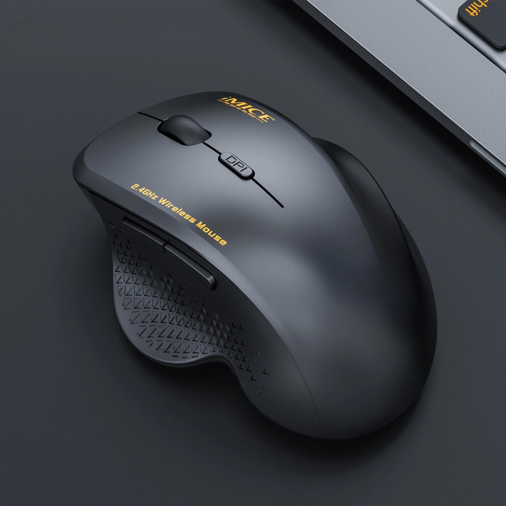 

Wireless Mouse 2.4G 1600DPI Portable Gaming and Office Mouse Ergonomic Smart Power Saving for Macbook PC Gamer Laptop Win7/8/10