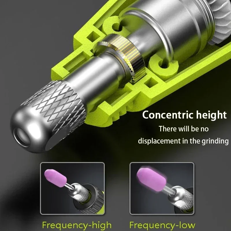 Mini wiertarka elektryczne pióro do rzeźbienia wiertarka o zmiennej prędkości zestaw narzędzi obrotowych grawer pióro do szlifowania polerowanie